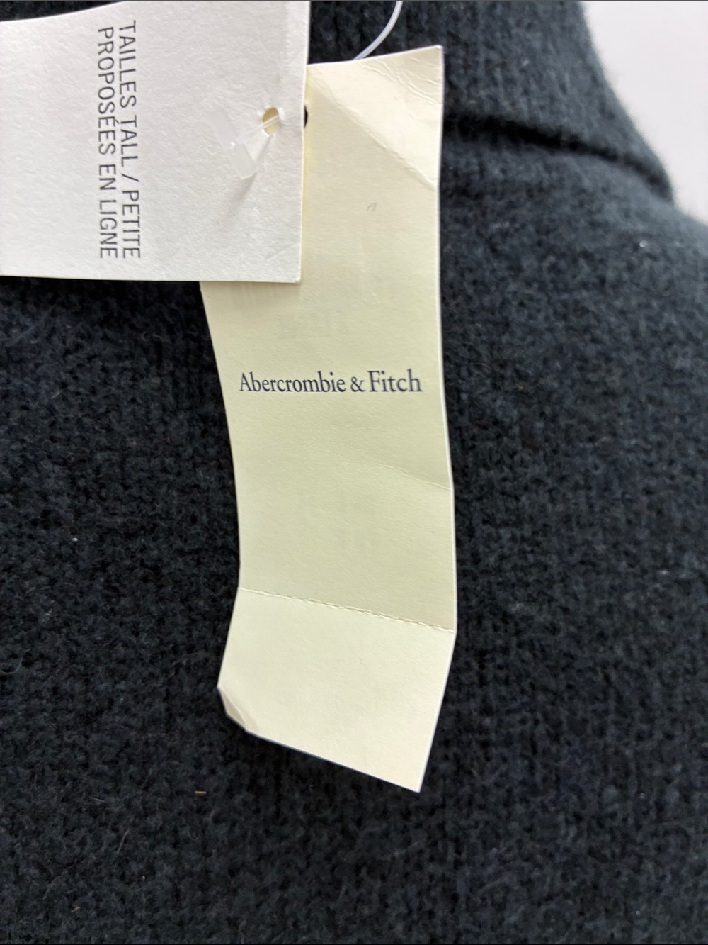Abercrombie & Fitch Dark Charcoal Knit Midi Dress - Picture 3 of 11